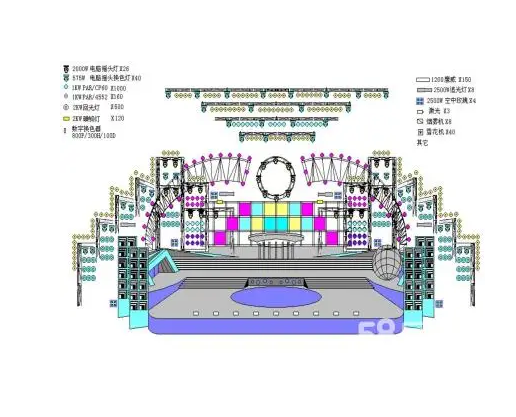 南充燈光舞美搭建香蕉视频网站下载製作施工安裝