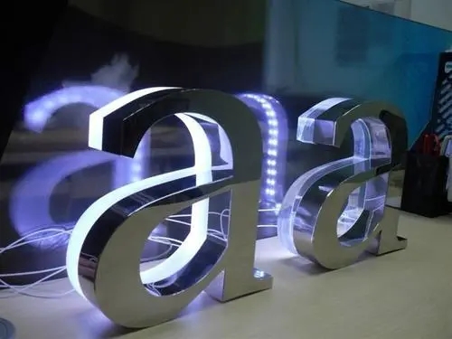 樹脂發光字、亞克力吸塑字與LED發光字的特點?